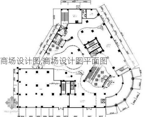 商场设计图,商场设计图平面图