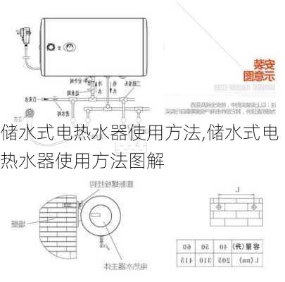 储水式电热水器使用方法,储水式电热水器使用方法图解