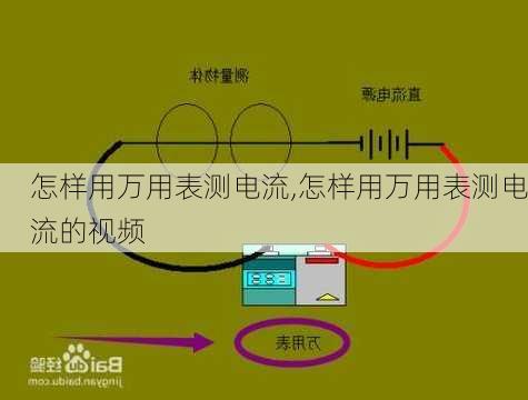 怎样用万用表测电流,怎样用万用表测电流的视频