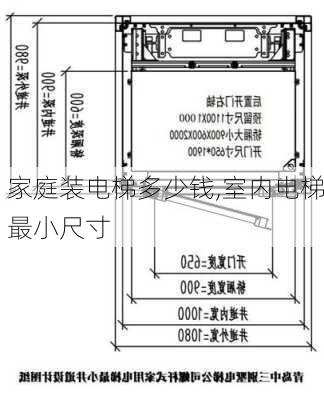 家庭装电梯多少钱,室内电梯最小尺寸