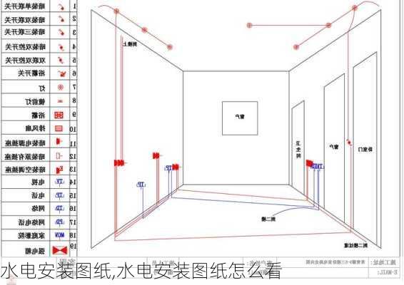 水电安装图纸,水电安装图纸怎么看