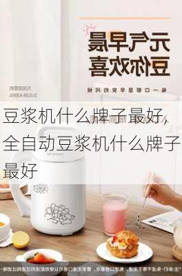 豆浆机什么牌子最好,全自动豆浆机什么牌子最好