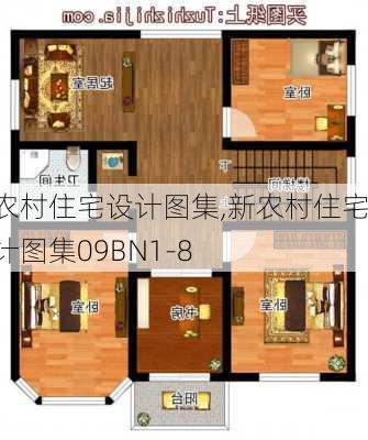 新农村住宅设计图集,新农村住宅设计图集09BN1-8