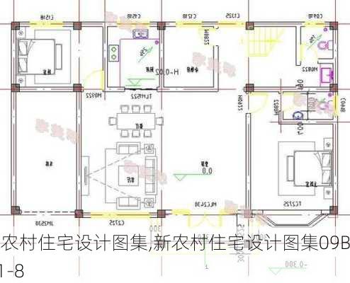 新农村住宅设计图集,新农村住宅设计图集09BN1-8