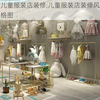 儿童服装店装修,儿童服装店装修风格图