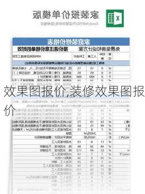 效果图报价,装修效果图报价