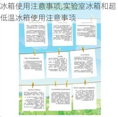 冰箱使用注意事项,实验室冰箱和超低温冰箱使用注意事项