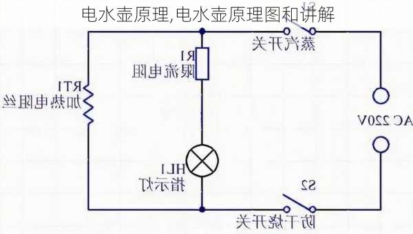 电水壶原理,电水壶原理图和讲解