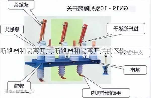 断路器和隔离开关,断路器和隔离开关的区别