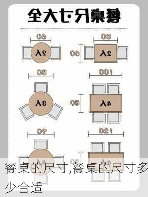 餐桌的尺寸,餐桌的尺寸多少合适