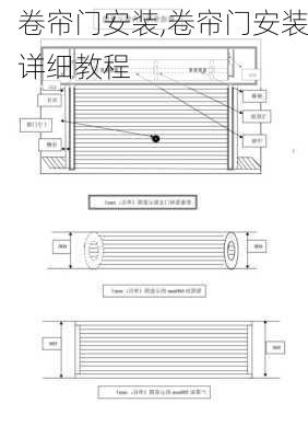 卷帘门安装,卷帘门安装详细教程
