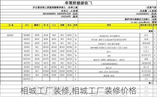 相城工厂装修,相城工厂装修价格