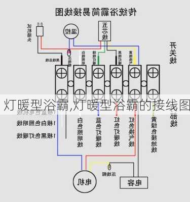 灯暖型浴霸,灯暖型浴霸的接线图