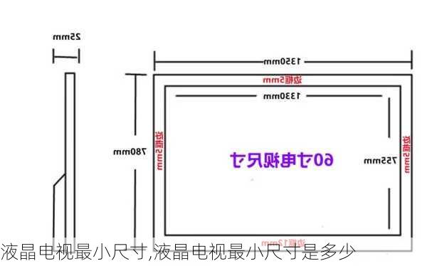 液晶电视最小尺寸,液晶电视最小尺寸是多少