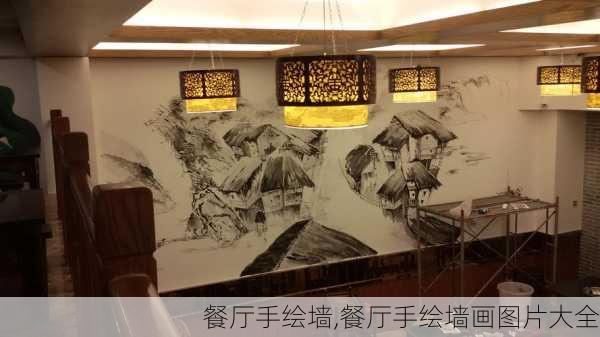 餐厅手绘墙,餐厅手绘墙画图片大全