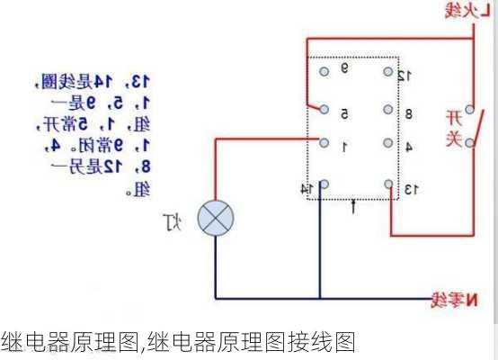 继电器原理图,继电器原理图接线图