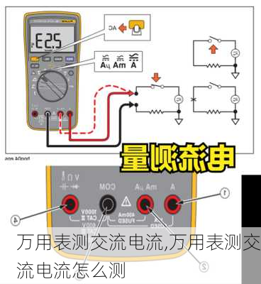 万用表测交流电流,万用表测交流电流怎么测