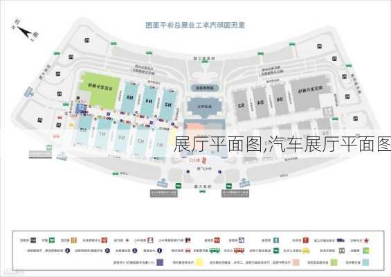 展厅平面图,汽车展厅平面图