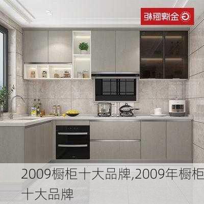 2009橱柜十大品牌,2009年橱柜十大品牌