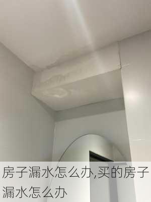 房子漏水怎么办,买的房子漏水怎么办