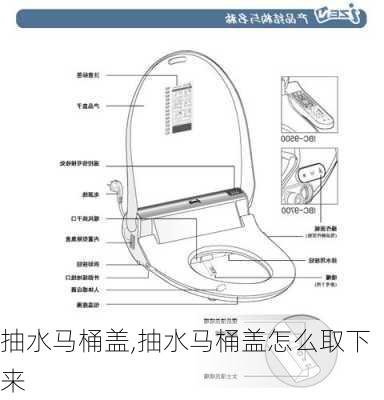 抽水马桶盖,抽水马桶盖怎么取下来