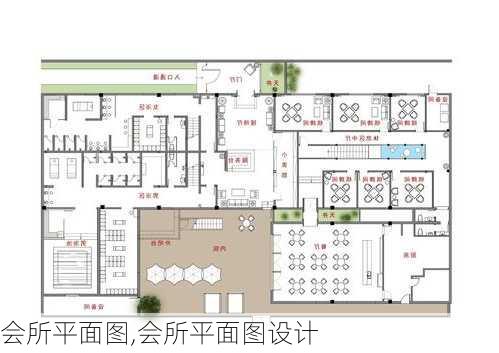 会所平面图,会所平面图设计