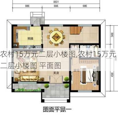 农村15万元二层小楼图,农村15万元二层小楼图 平面图