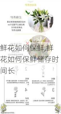 鲜花如何保鲜,鲜花如何保鲜储存时间长