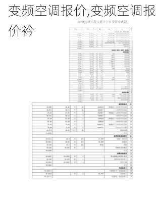 变频空调报价,变频空调报价衿