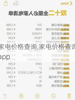 家电价格查询,家电价格查询app