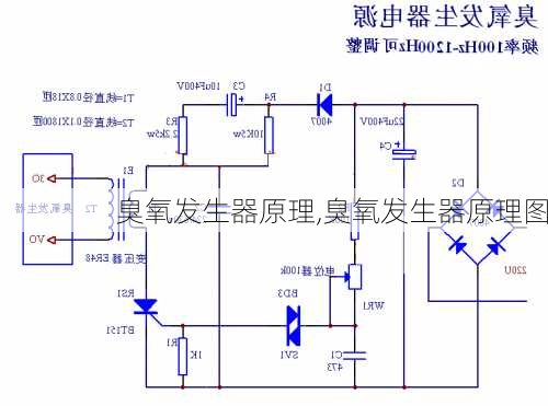 臭氧发生器原理,臭氧发生器原理图